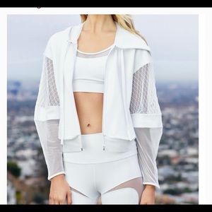ALO YOGA FADEAWAY JACKET size M EUC